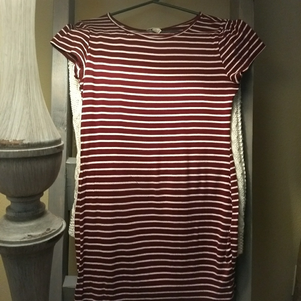 Poetry Striped T-shirt Dress